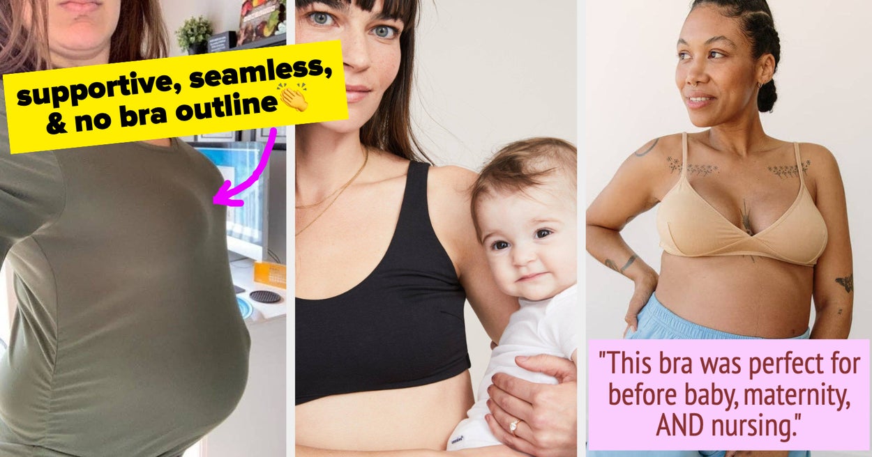 27 Best Maternity Bras To Support You During Pregnancy
