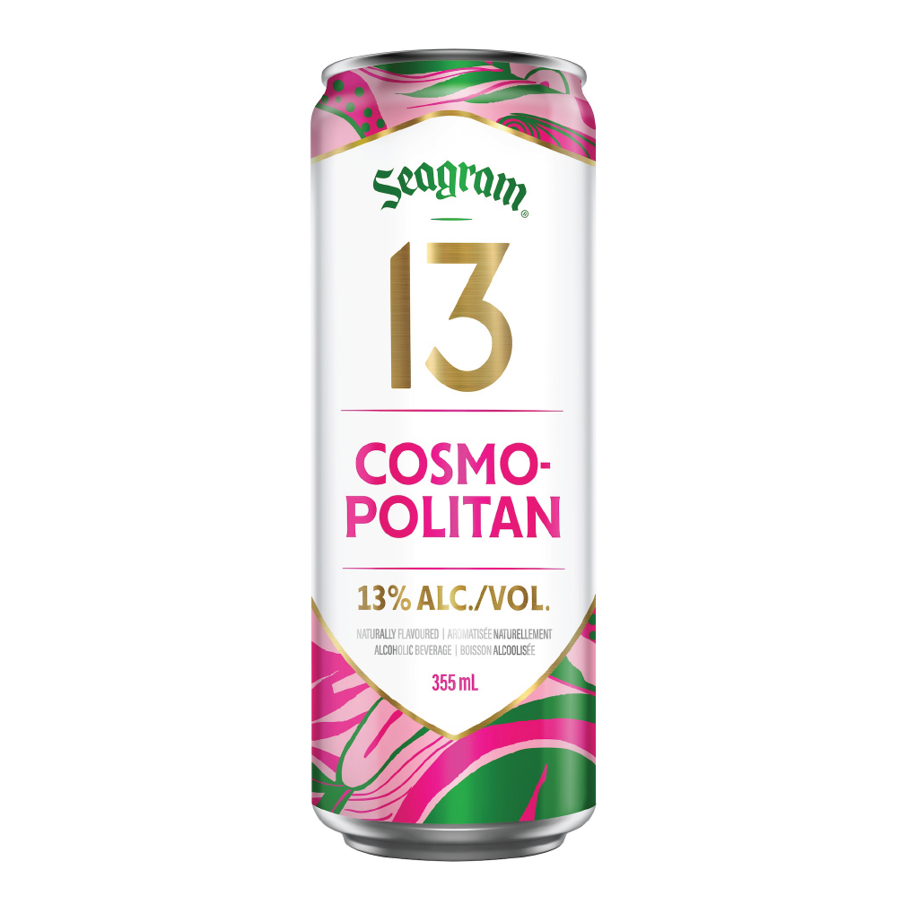 can of seagram&#x27;s cosmo cocktail