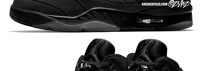 All black 2025 jordan 5s