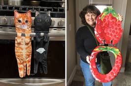 Lego storage drawers ✅ dino chicken nugget pillows ✅ strawberry toilet seats ✅