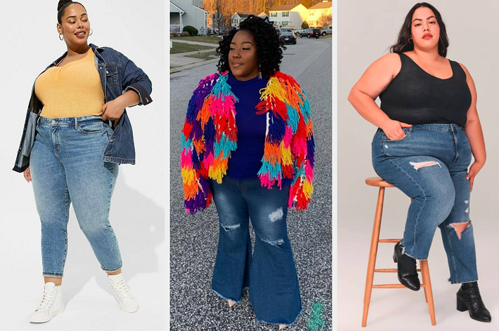 How to Style White Denim When You're Plus Size and Pear Shaped - The Plus  Life