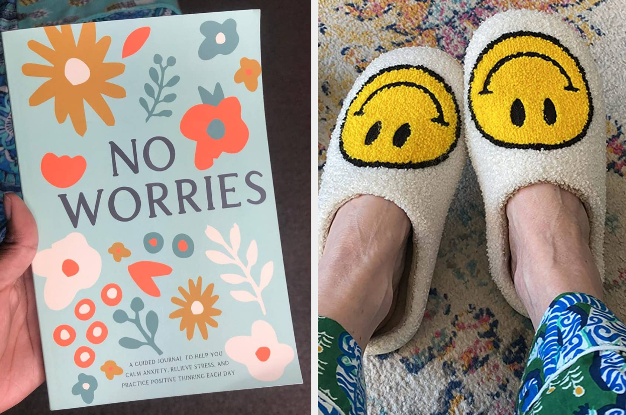 No Worries: A Guided Journal to Help You Calm Anxiety, Relieve