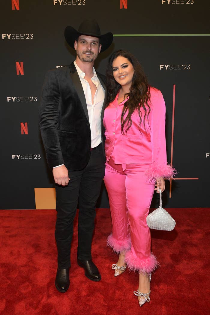 Alexa and Brennon on the red carpet
