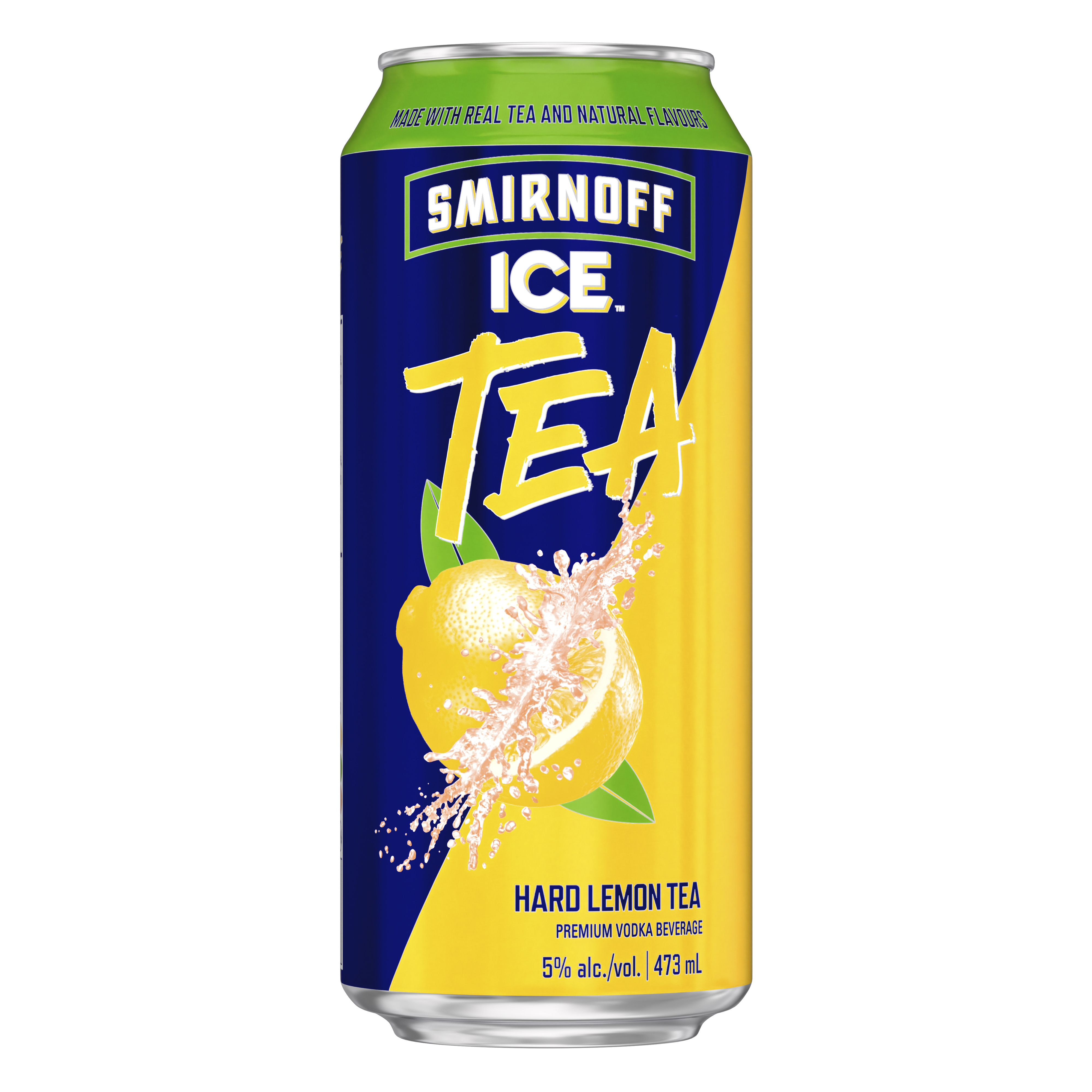 can of smirnoff hard lemon tea cocktail