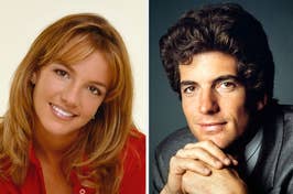 Britney Spears and John F Kennedy Jr.