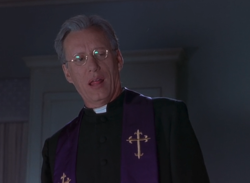 A closeup of James in a scene from &quot;Scary Movie 2&quot;
