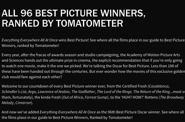 &quot;All 96 Best Picture Winners...&quot;