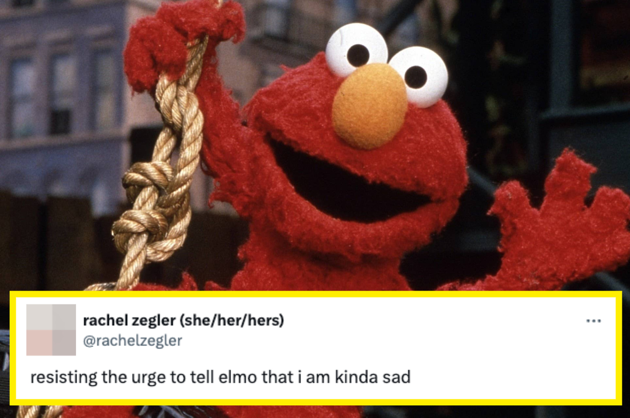 People Are Letting Elmo Know That The Vibes Aren't Good Right Now After He Asked How Everyone Is Doing