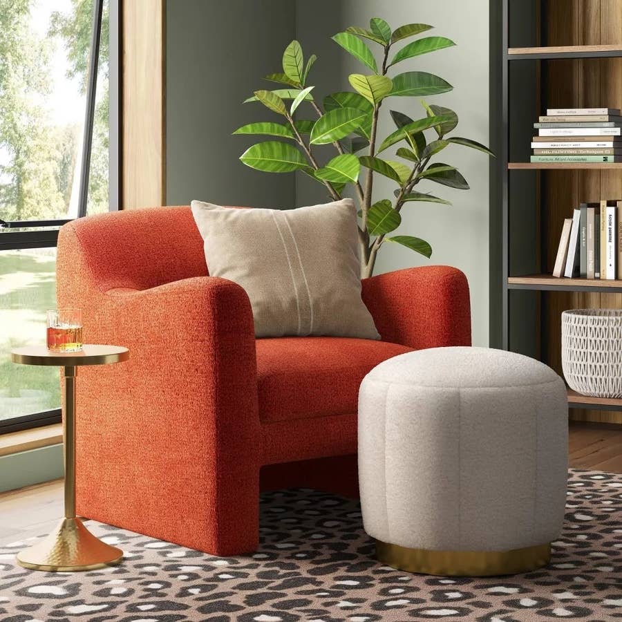 Living Room Target Accent Chairs With Ottoman Chair And Ottoman