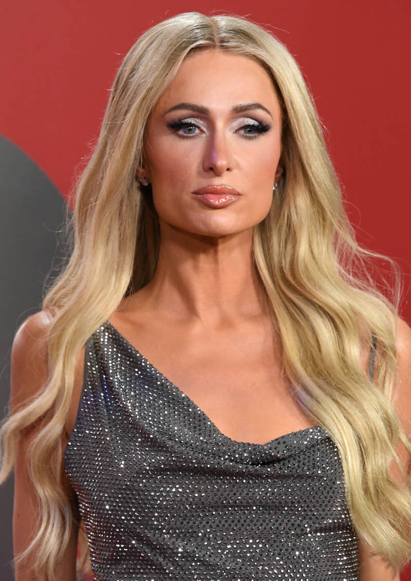 Closeup of Paris Hilton