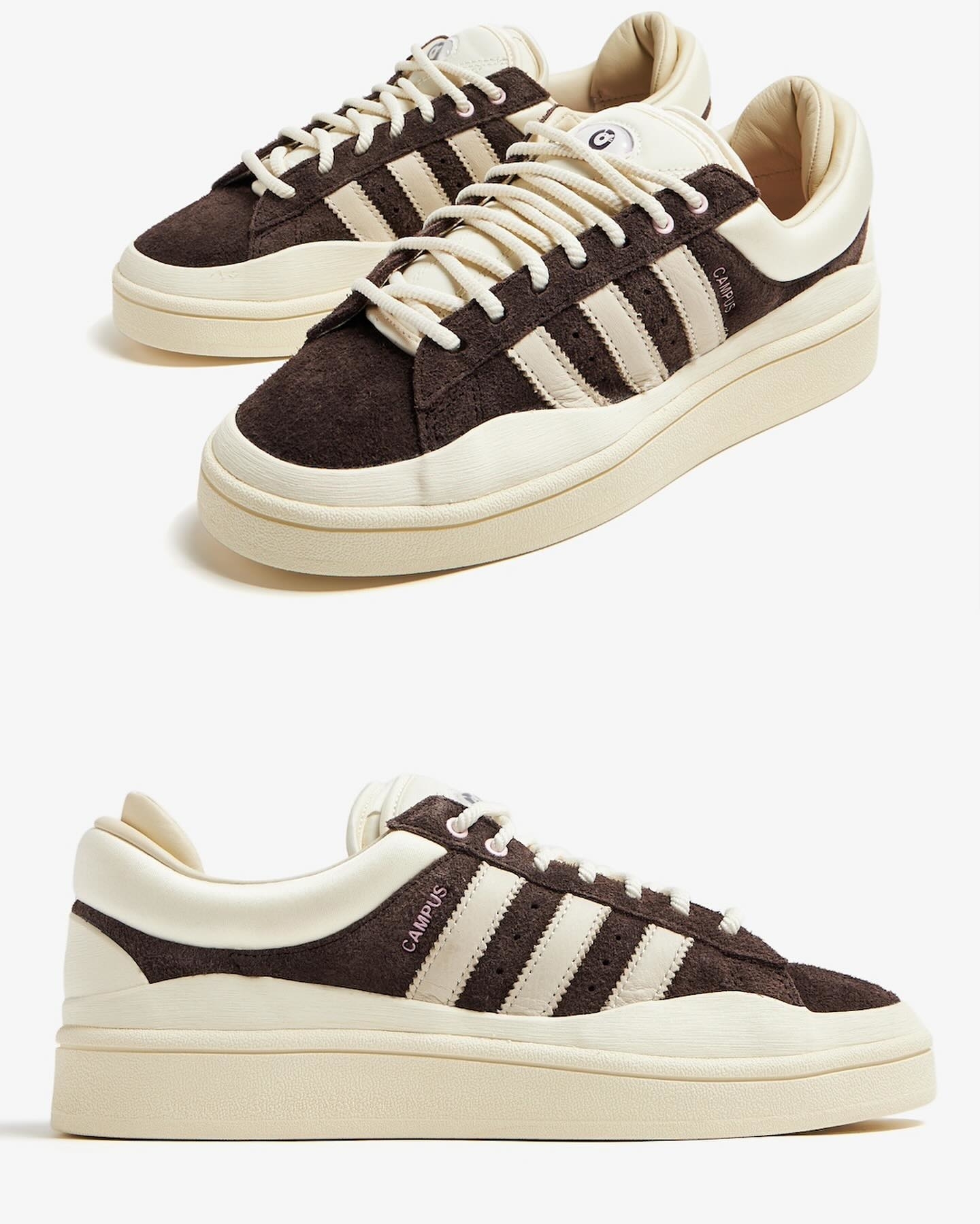 Bad Bunny x Adidas Campus Deep Brown Release Date Complex