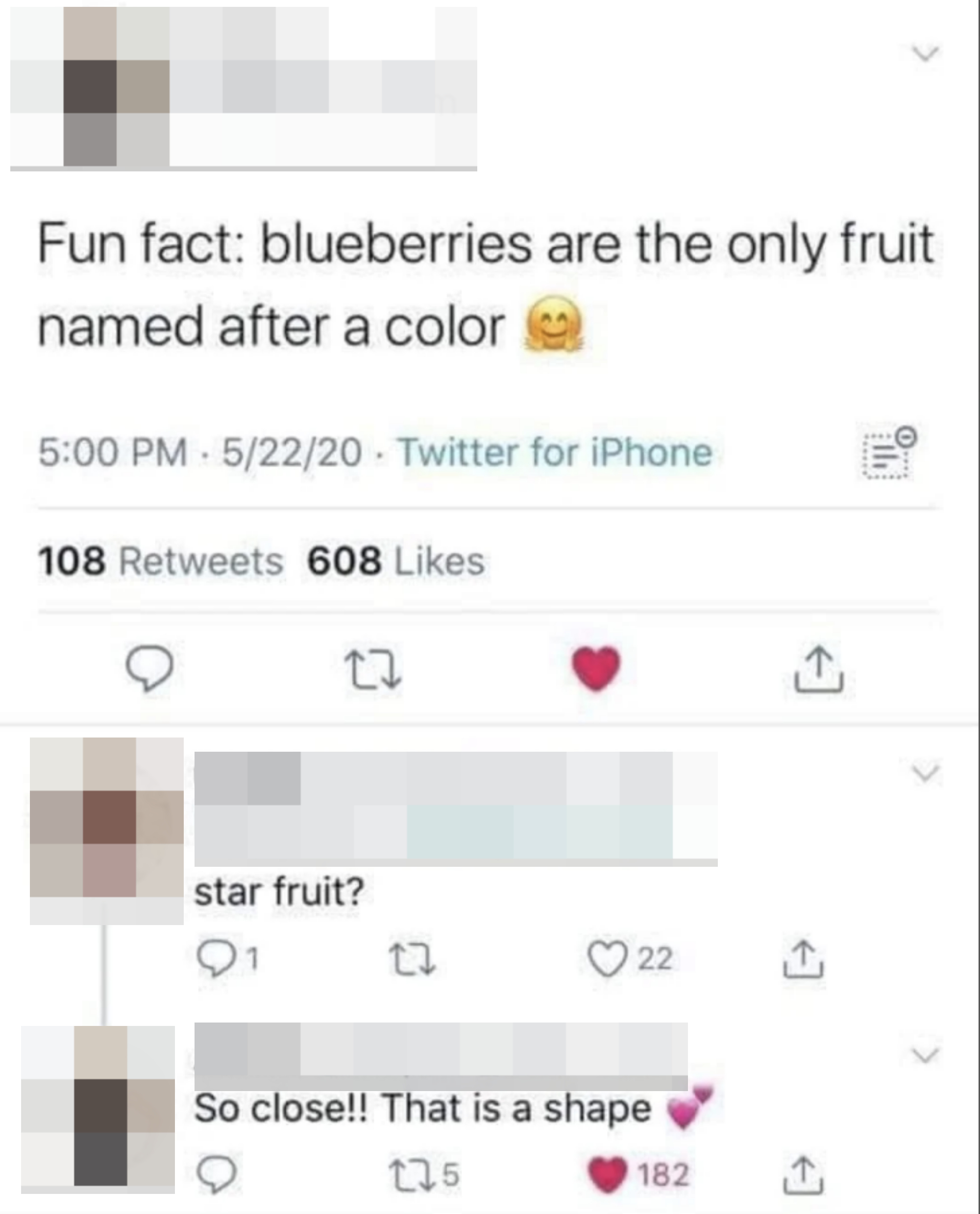 &quot;star fruit?&quot;