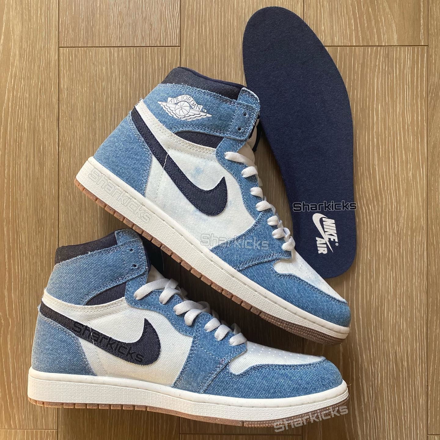 Air Jordan 1 High Denim FQ2947 100 Release Date Complex