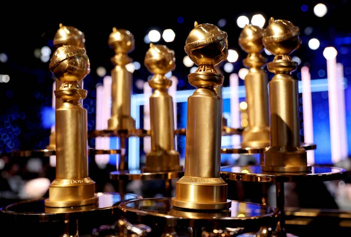 Golden Globes statuettes