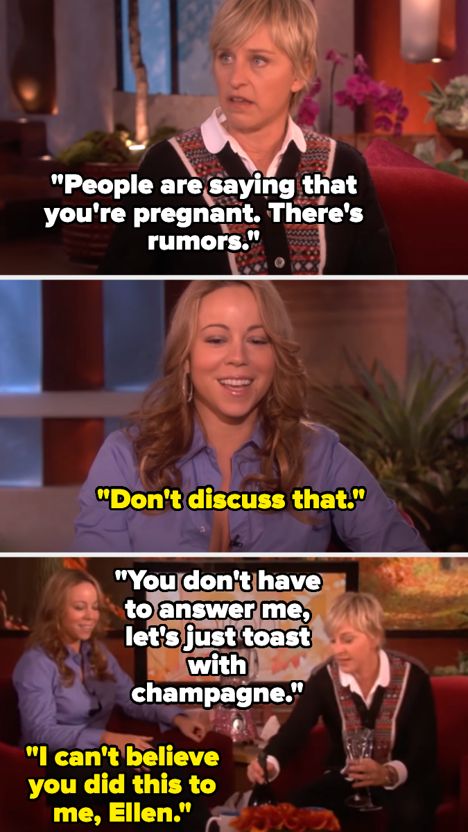 Mariah Carey on &quot;Ellen&quot;