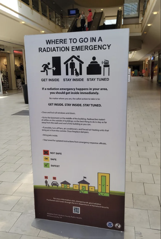 &quot;Where to go in a radiation emergency&quot;