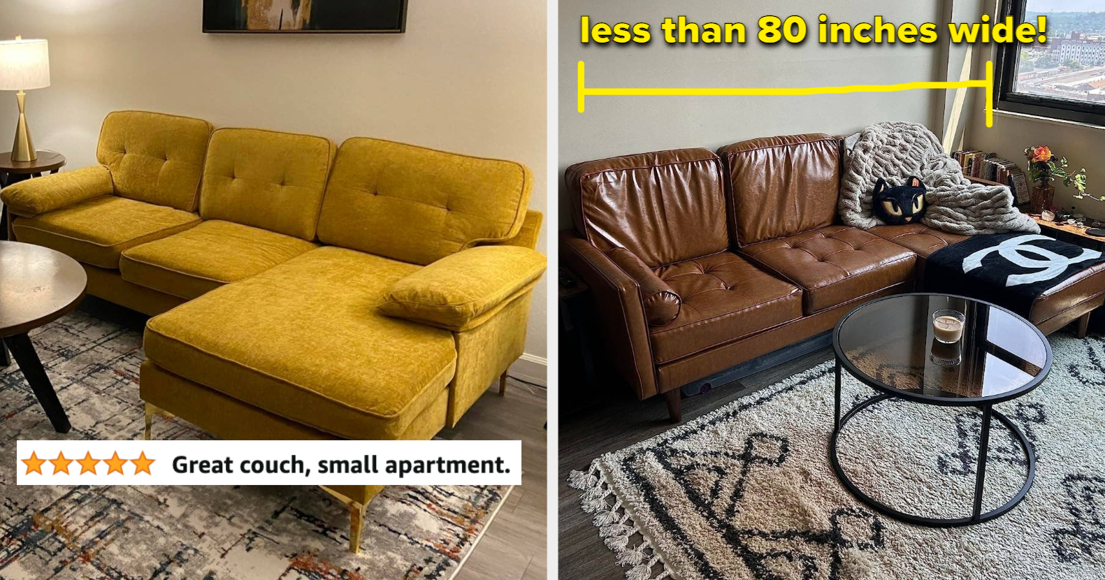 16 Best Small Sectional Sofas To In