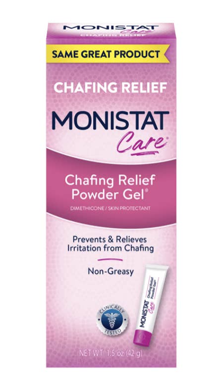 2 Pack Monistat Soothing Care Chafing Relief Powder-Gel, 1.5-Ounce