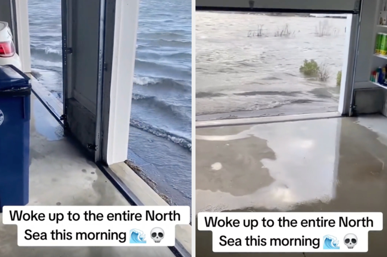 &quot;Woke up to the entire North Sea this morning&quot;