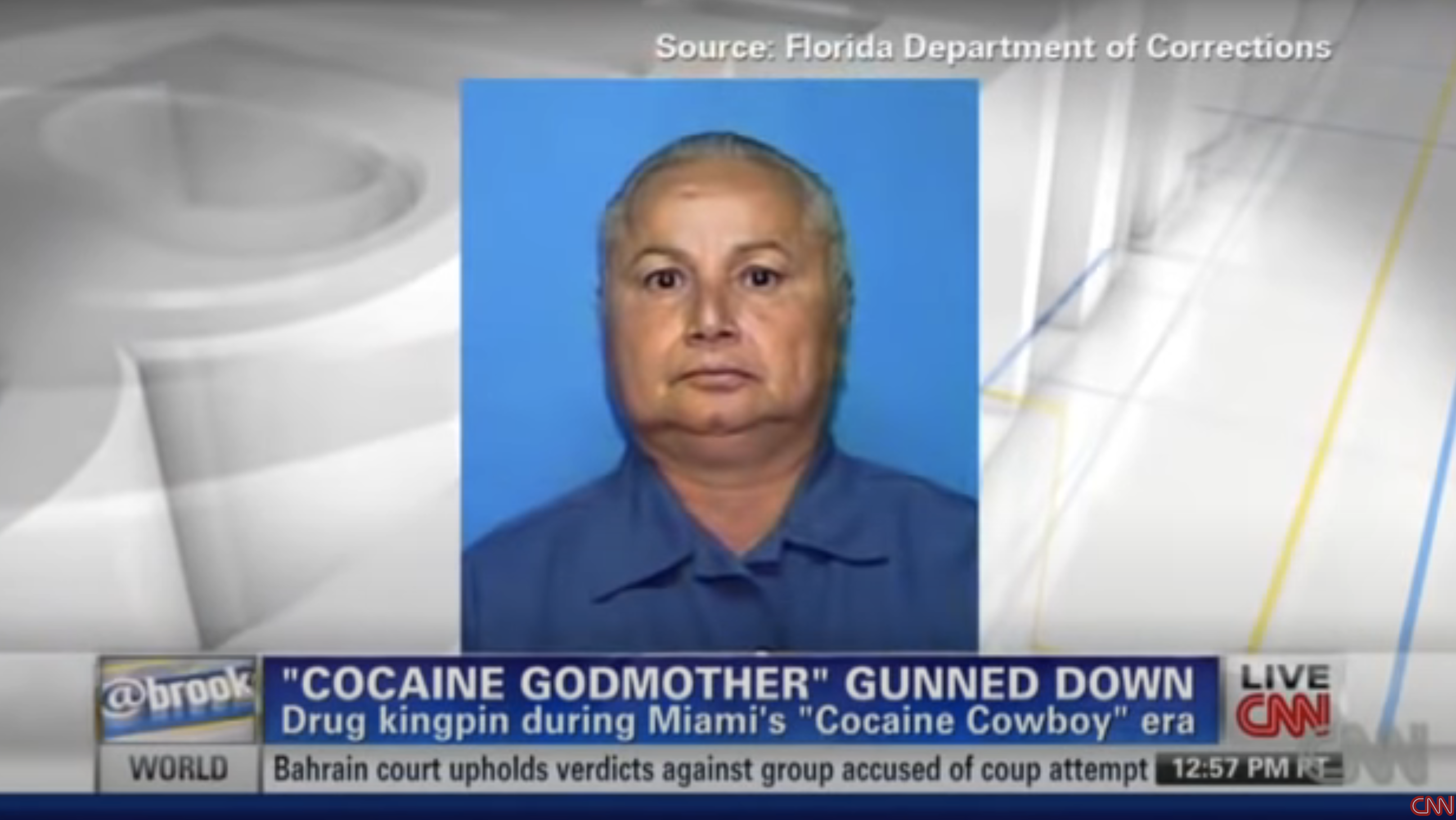 &quot;Cocaine Godmother&quot; gunned down