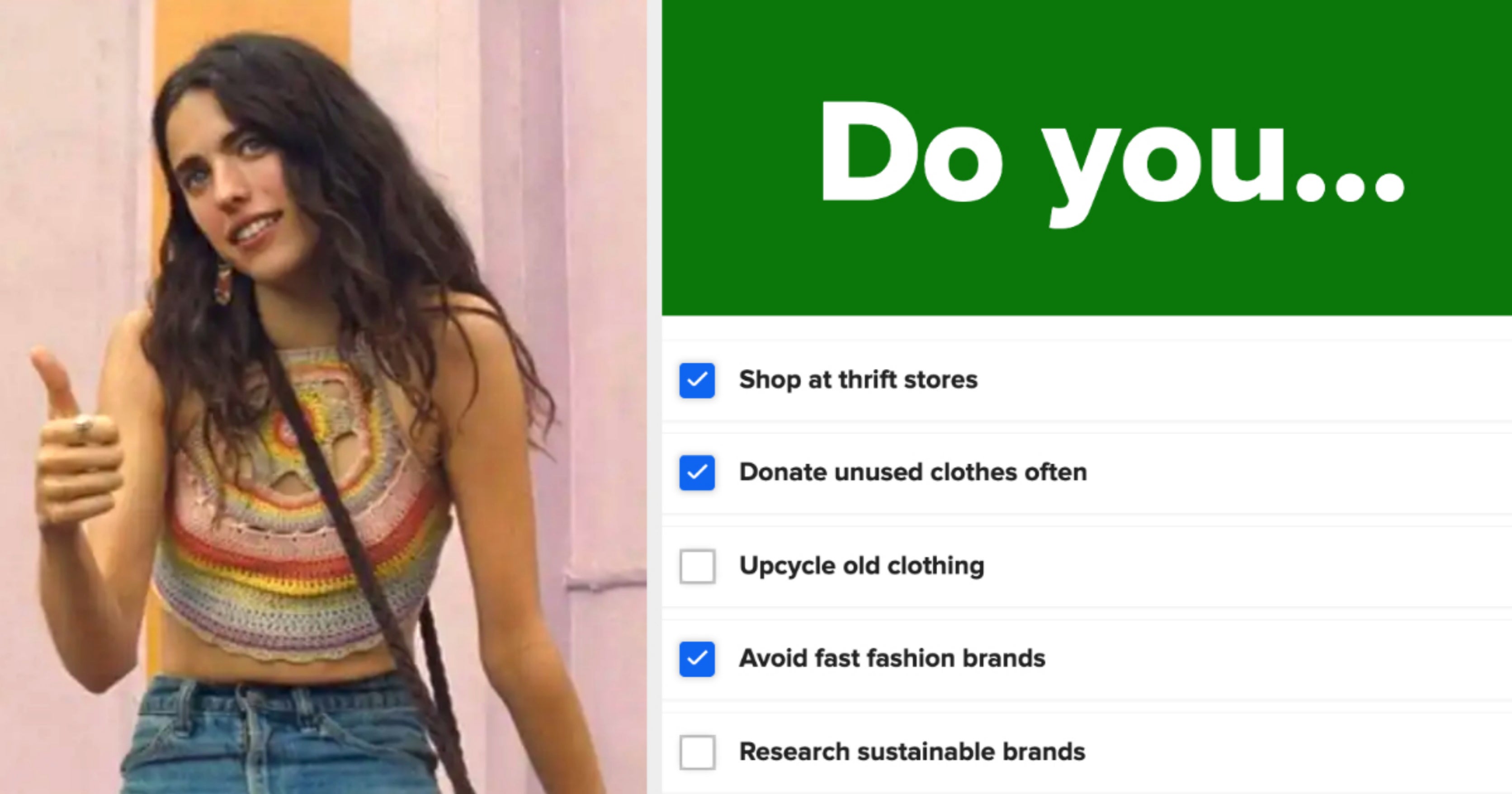 How Sustainable Am I In Fashion? Sustainable Fashion Quiz