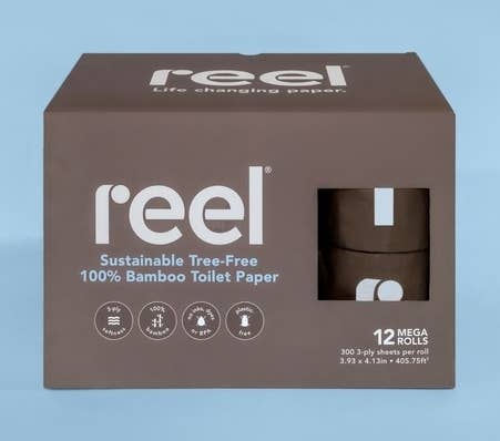 A box of toilet paper