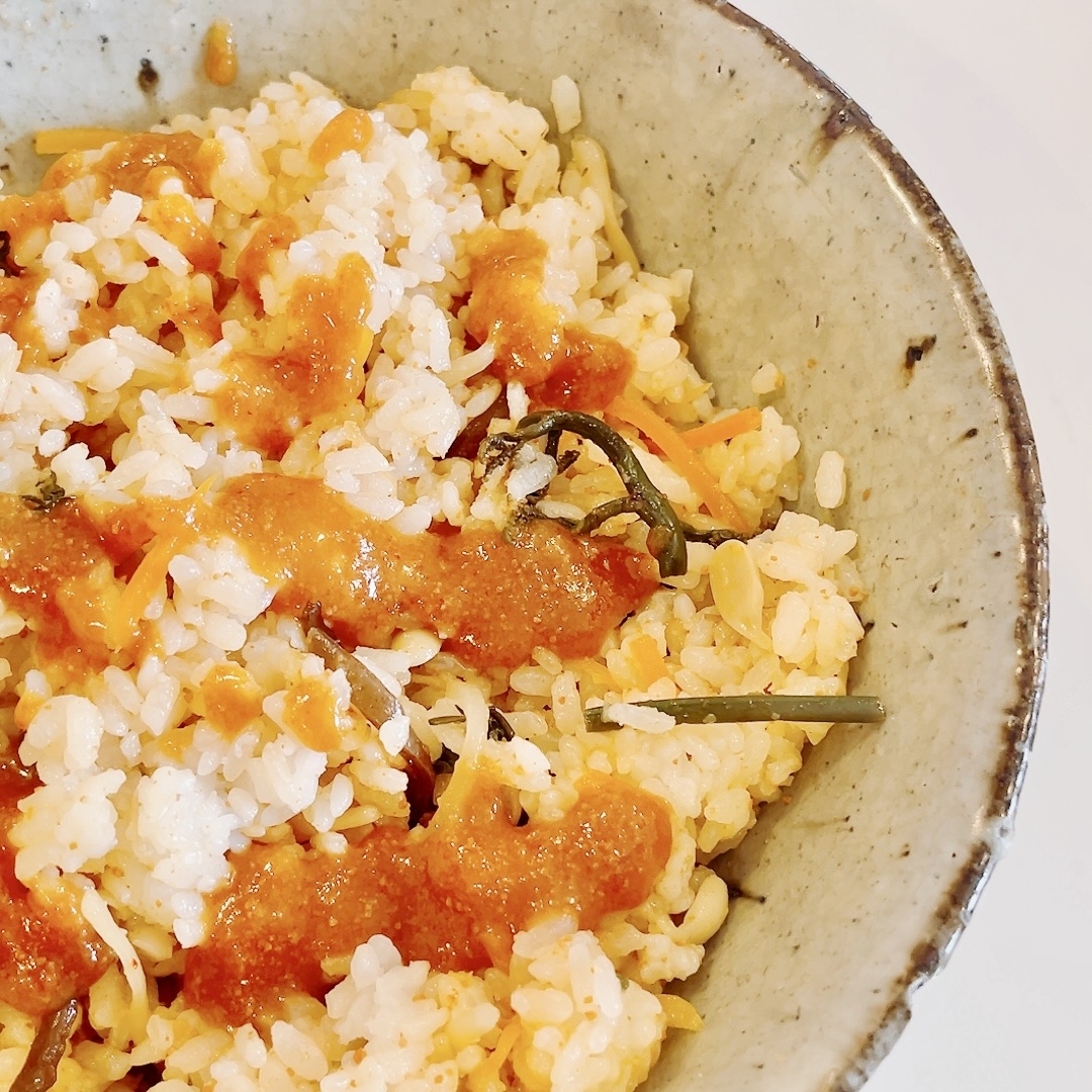 カルディのオススメのフード「めんたいビビンバの素」