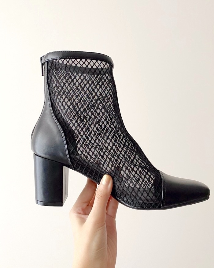 GU（ジーユー）のおすすめのレディースアイテム「シアーブーツ」