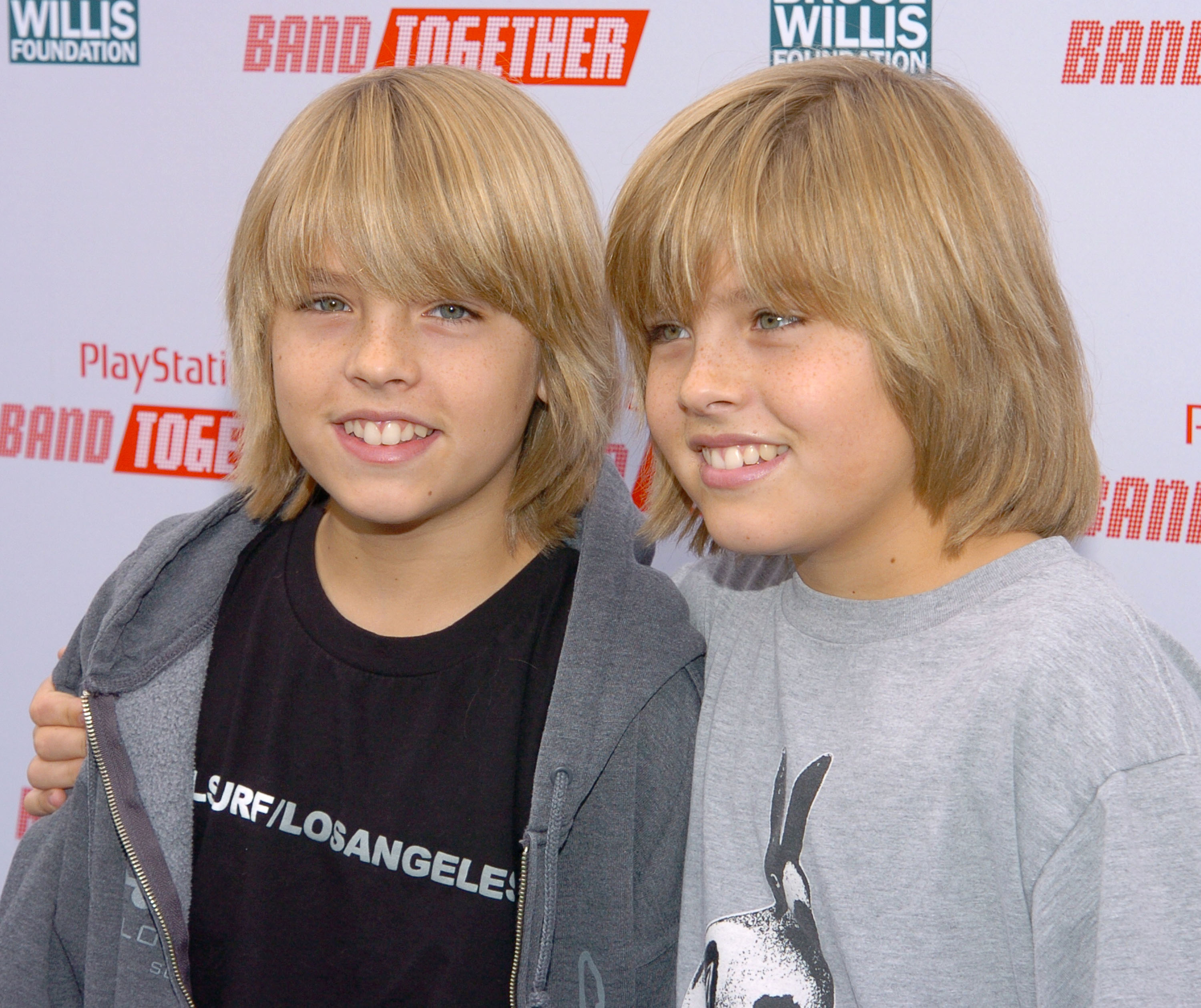 Pre-teen Cole and Dylan Sprouse on the red carpet
