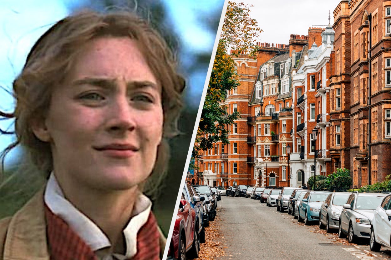Jo March scrunching her face and homes in Chelsea. 