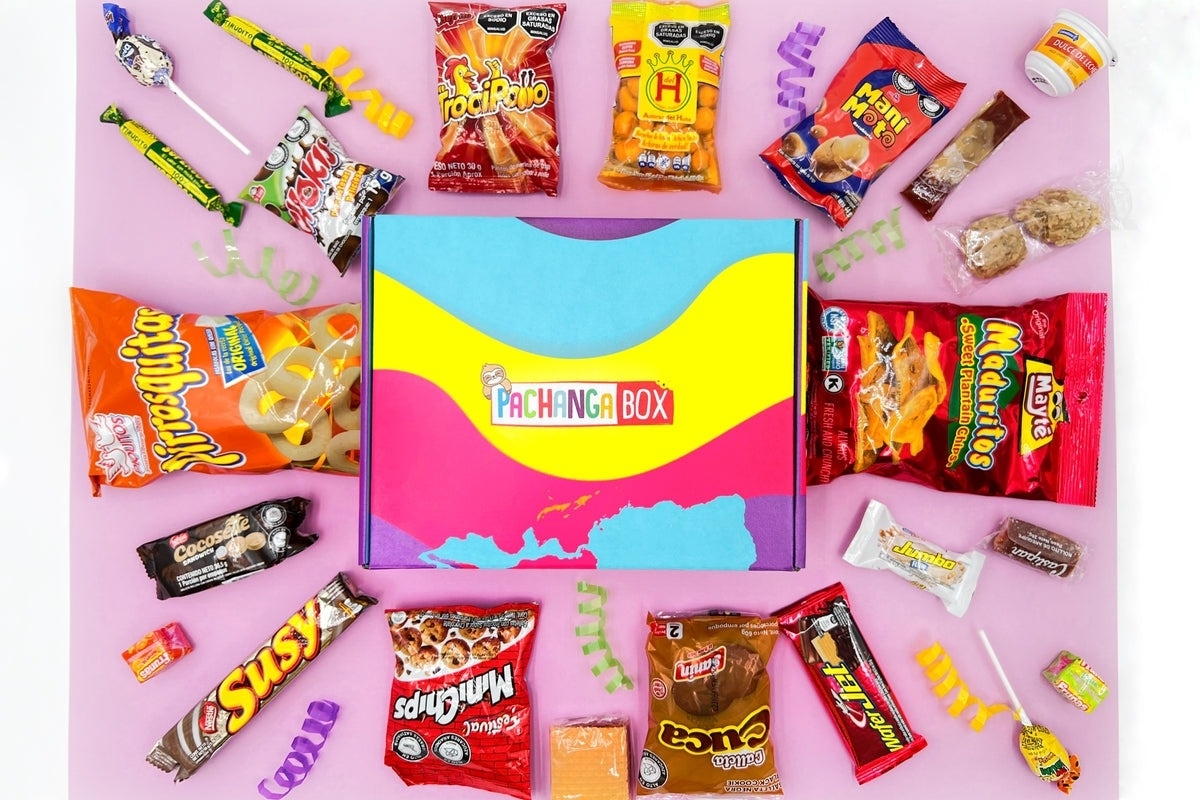 the Pachanga Box with snacks from Latin American countries