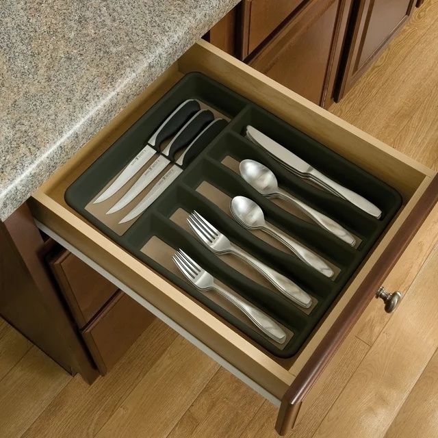 sorter in drawer with utensils