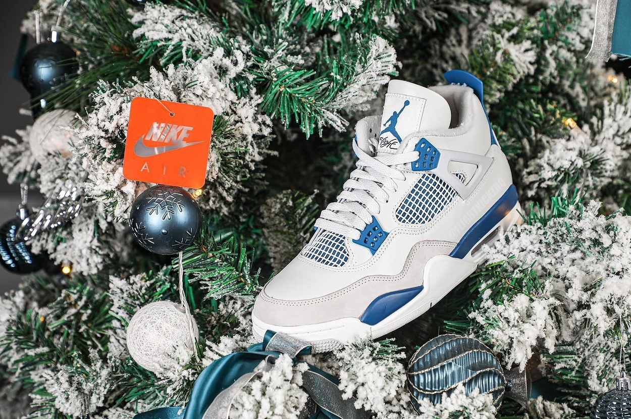 Jordan 4 military 2025 blue 212