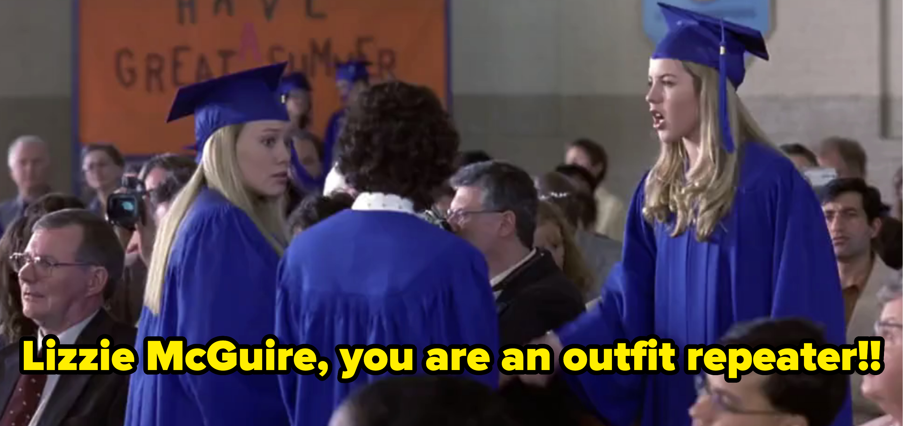 Kate from Lizzie McGuire saying &quot;you are an outfit repeater&quot;