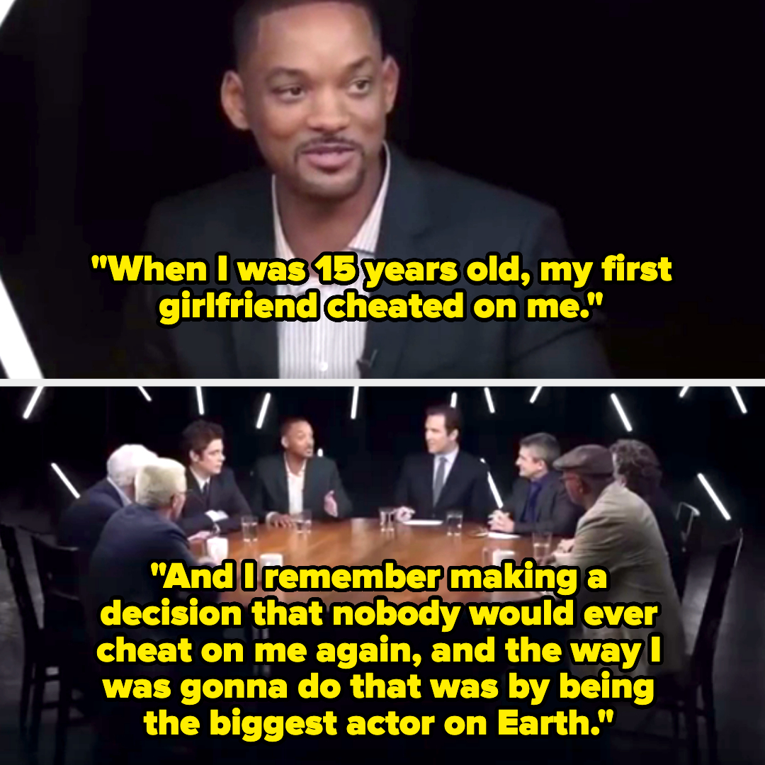 Will Smith at a roundtable