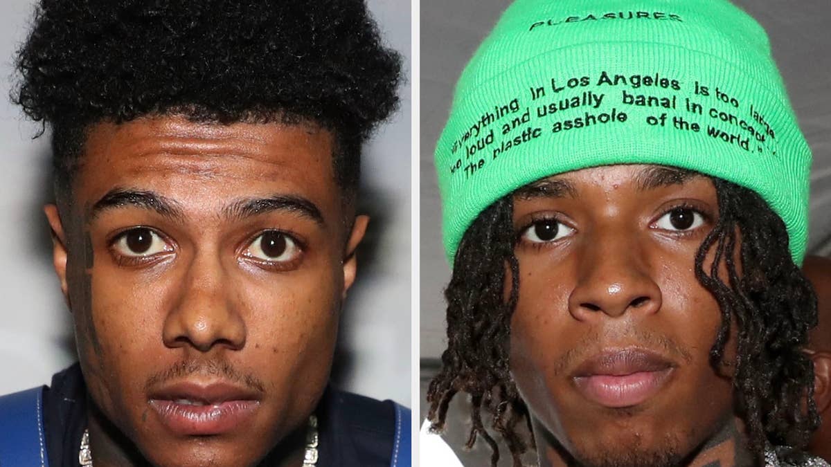 NLE Choppa proposed the head-to-head matchup after Blueface dissed him in Jaidyn Alexis's "Barbie" remix.