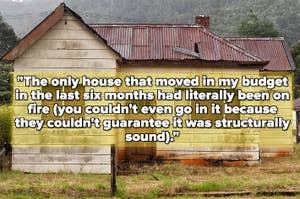 an abandoned house