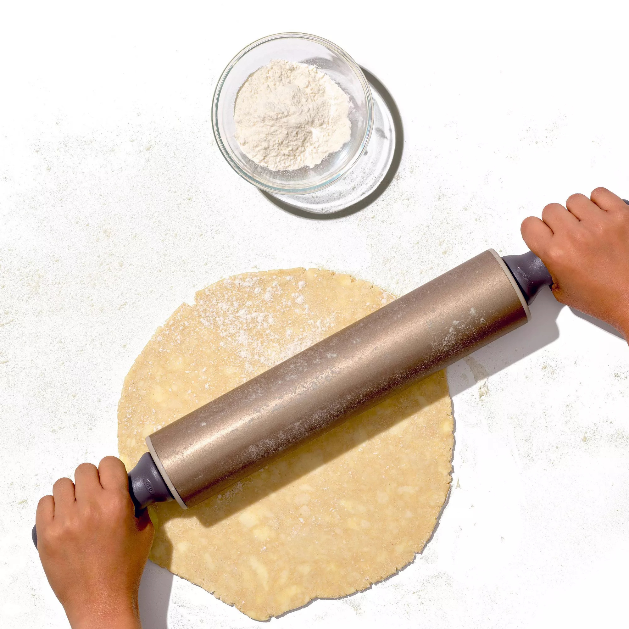 A model using the rolling pin
