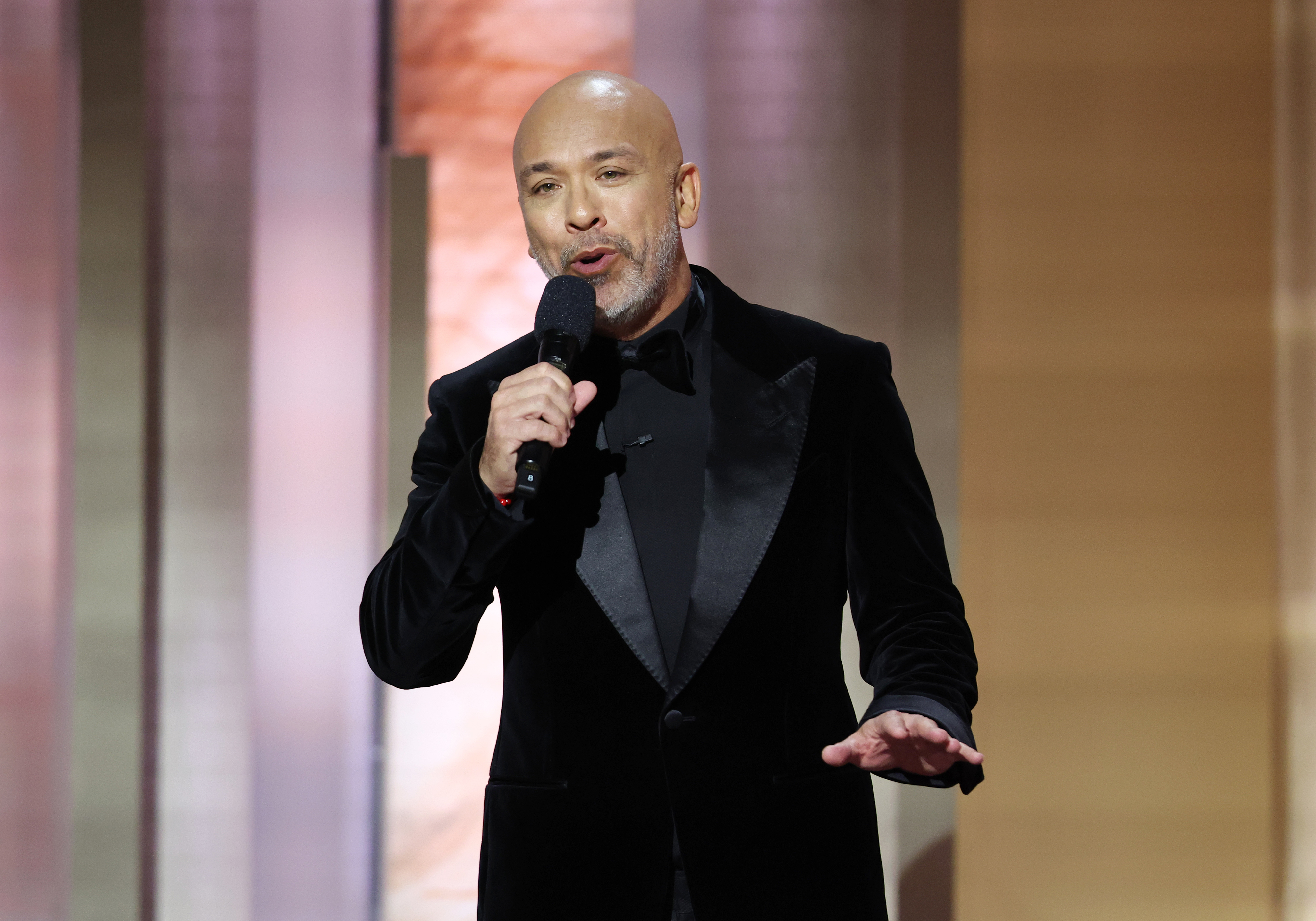 Awkward Celeb Reactions To Jo Koy's Barbie Joke At Golden Globes