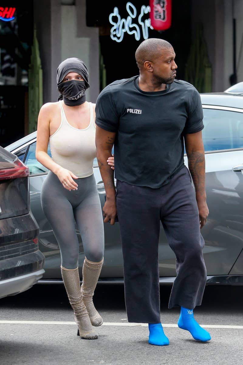 Bianca Censori and Kanye West