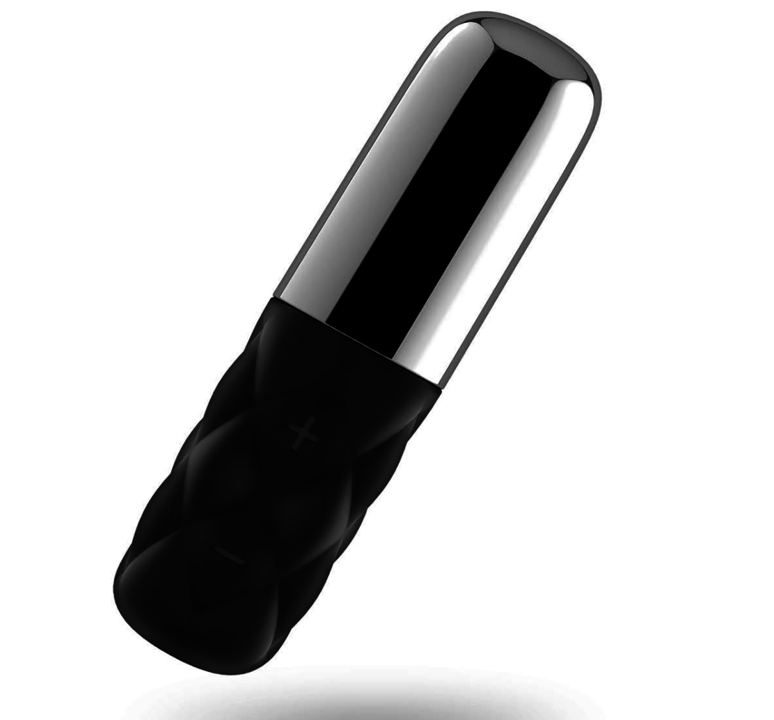 black and chrome bullet vibrator