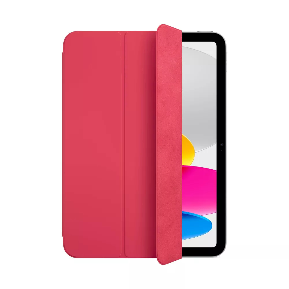 the smart folio ipad cover in the color Watermelon