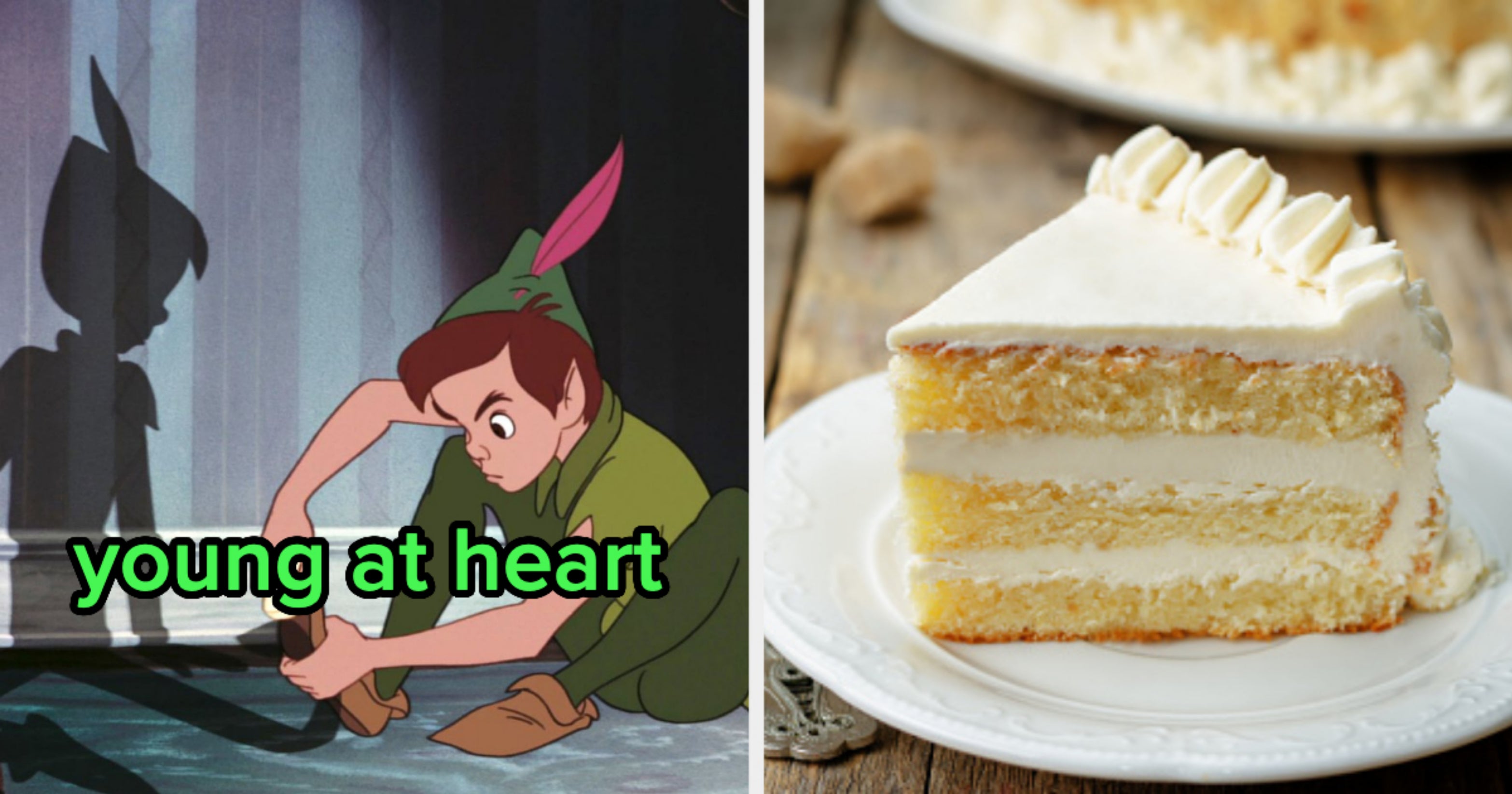 What's My Mental Age? Cake Food Quiz