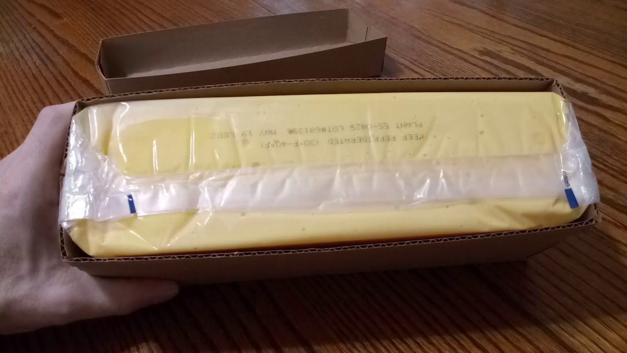 A pack of &quot;government cheese&quot;