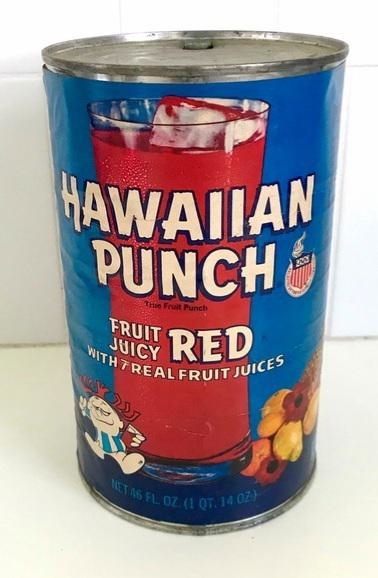 A can of Hawaiian Punch fruit punch