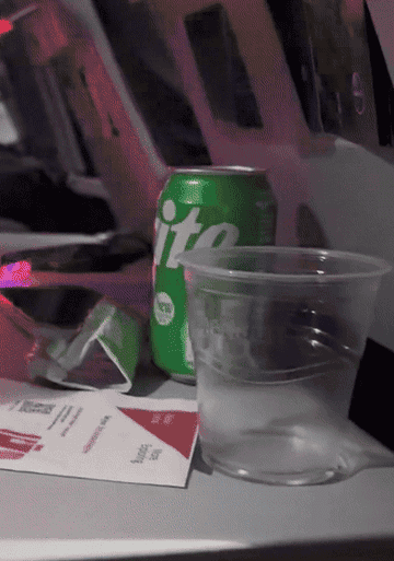 an LED cord blinking light