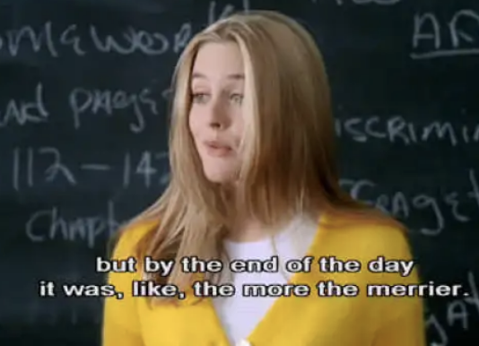 Alicia Silverstone in &quot;Clueless&quot;