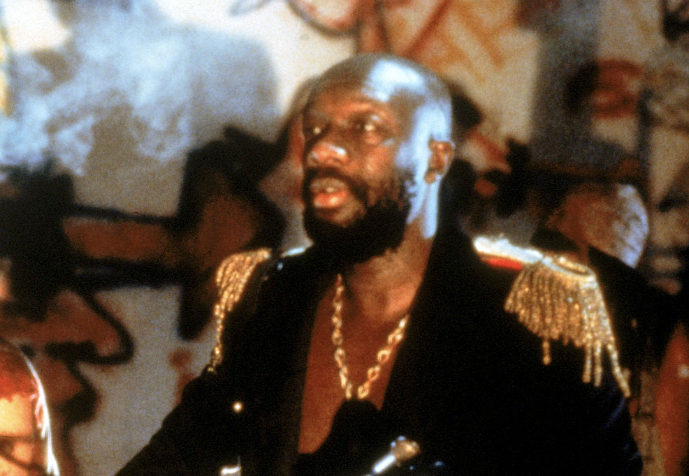 Isaac Hayes in &quot;Escape from New York&quot;