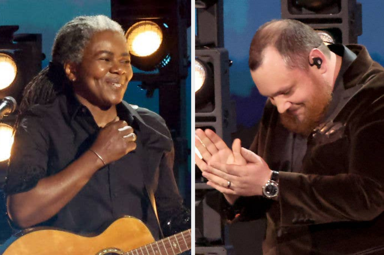 Luke Combs' "Fast Car" Grammy Performance With Tracy Chapman Was Iconic, And He Just Made It Even Better