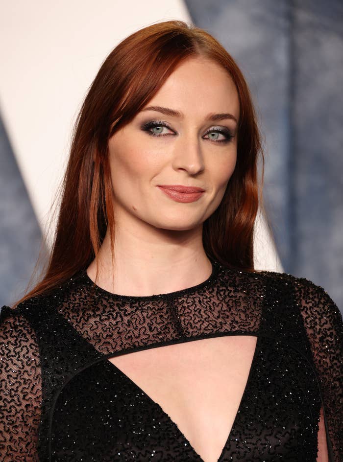 Closeup of Sophie Turner